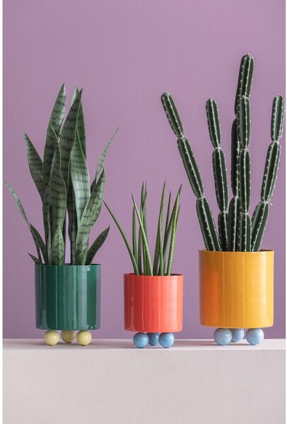 Kovový obal na květináč ø 20 cm Double Funky – PT LIVING