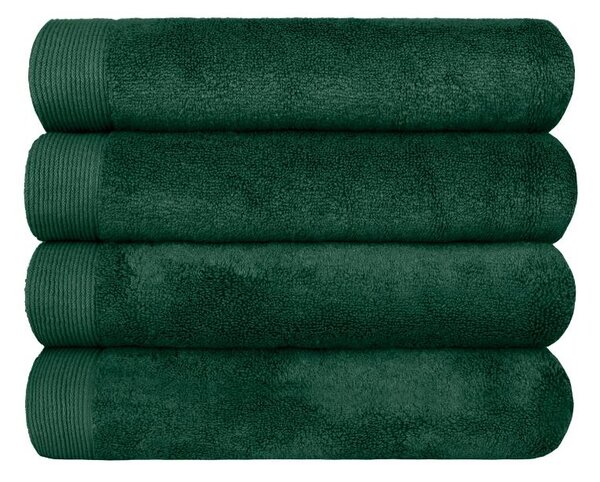 Modalový ručník MODAL SOFT tmavě zelená osuška 70 x 140 cm