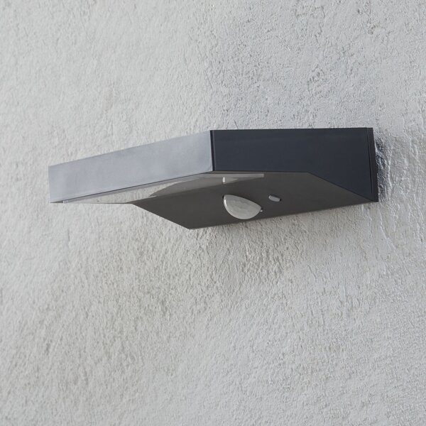 Venkovní svítidla Lindby, Maresia, Šedá, Balkon, Plast, Moderní