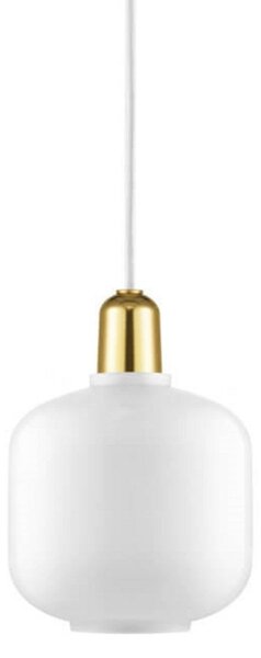 Závěsná svítidlo Normann Copenhagen, Transparentní, Obývací pokoj, Sklo