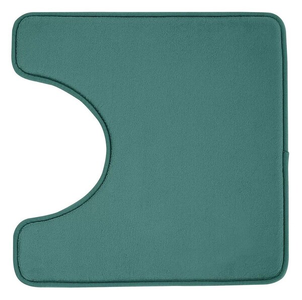 Zelené WC koupelnové předložky v sadě 2 ks z paměťové pěny 50x80 cm Anti-Bacterial – Catherine Lansfield