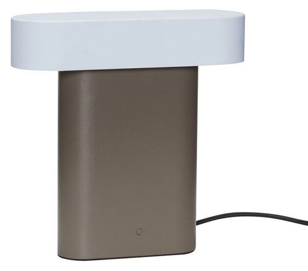 Stolní lampa Hübsch, Sleek, stmívatelné, Hnědá / Rezavá, Obývací pokoj, Kov, Design