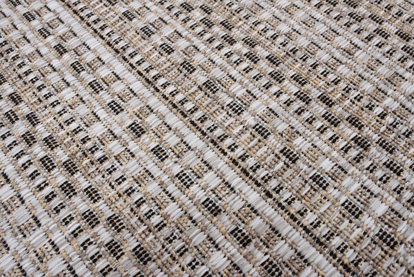 Makro Abra Kusový koberec Sisal MELISSA KF90A hnědý béžový Rozměr: 120x170 cm