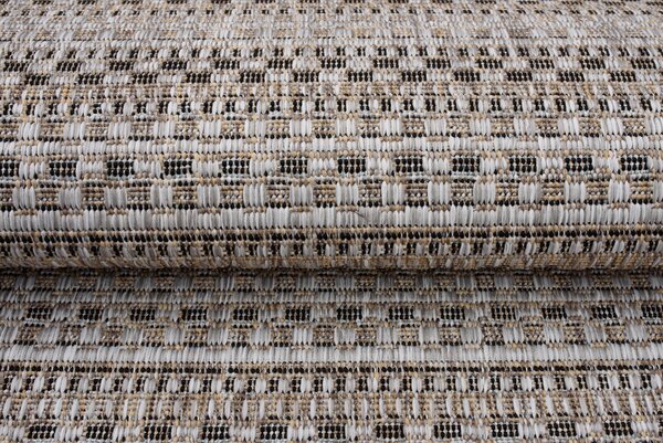 Makro Abra Kusový koberec Sisal MELISSA KF90A hnědý béžový Rozměr: 120x170 cm