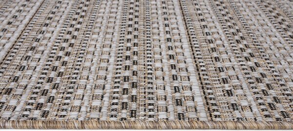 Makro Abra Kusový koberec Sisal MELISSA KF90A hnědý béžový Rozměr: 120x170 cm