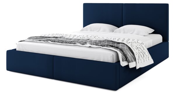 Čalouněná postel HILTON 2, 180x200, modrá