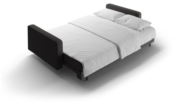Tmavě šedá rozkládací/s úložným prostorem pohovka 222 cm Bali – Cosmopolitan Design