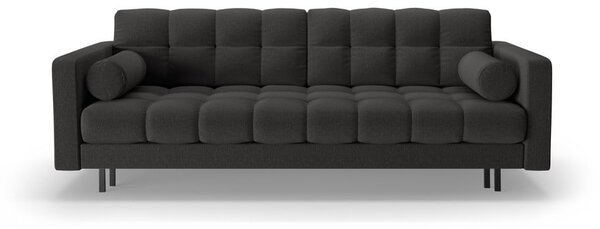 Tmavě šedá rozkládací/s úložným prostorem pohovka 222 cm Bali – Cosmopolitan Design