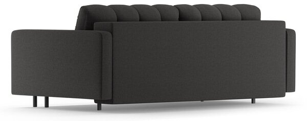Tmavě šedá rozkládací/s úložným prostorem pohovka 222 cm Bali – Cosmopolitan Design