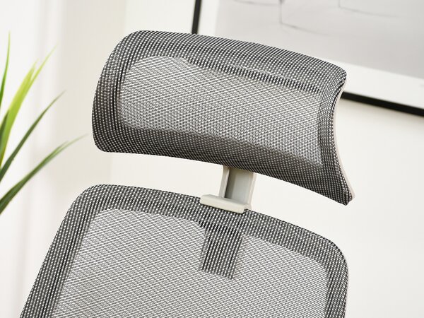 Kancelářské křeslo Largindo (šedá). Akce -16%