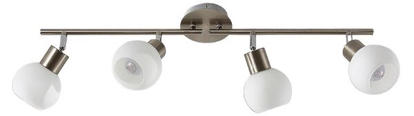 Stropní Lampa Lindby, Elaina, stmívatelné, Metalická, Obývací pokoj, Kov, Moderní