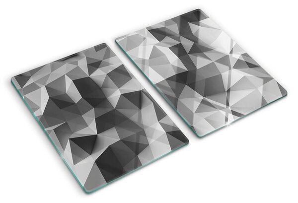 Skleněná krájecí deska Abstraktní geometrický vzor ddk-nr-wm-00005874