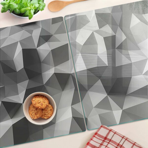 Skleněná krájecí deska Abstraktní geometrický vzor ddk-nr-wm-00005874