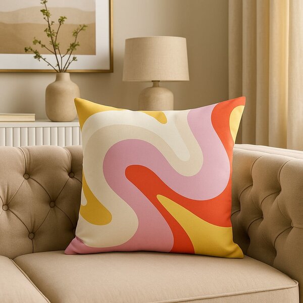 Povlak na polštář 43x43 cm Raspberry Creamsicle – Mila Home