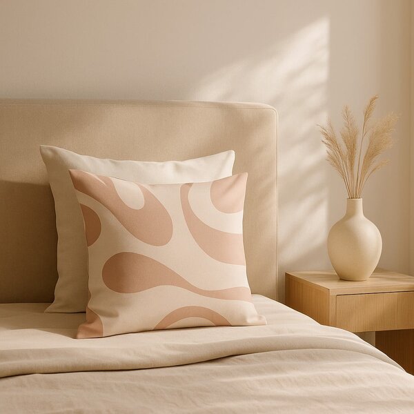 Povlak na polštář 43x43 cm Strawberry Latte – Mila Home