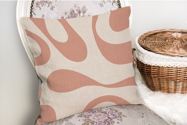Povlak na polštář 43x43 cm Strawberry Latte – Mila Home