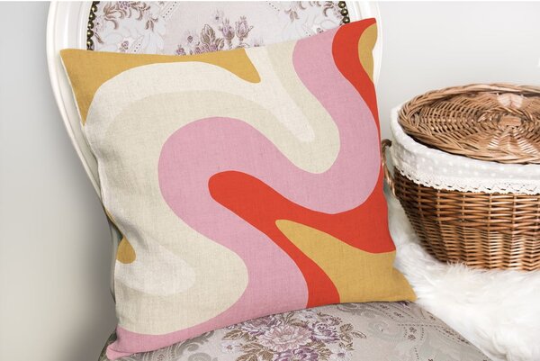 Povlak na polštář 43x43 cm Raspberry Creamsicle – Mila Home