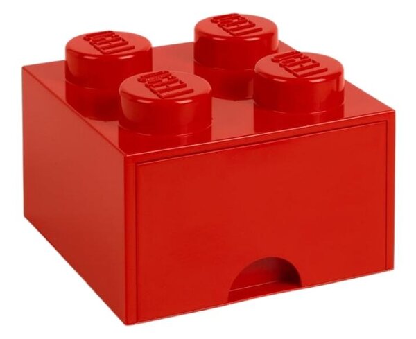 Červený úložný box LEGO® Storage 25 x 25 cm
