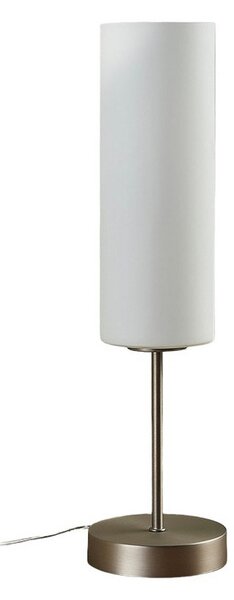 Stolní lampa Lindby, Felice, Bílá, Obývací pokoj, Sklo, Moderní