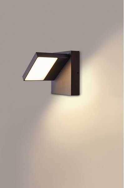 LA 1002989 ABRIDOR Outdoor, nástěnné LED svítidlo, IP55, antracitové, 3000/4000K - BIG WHITE (SLV)