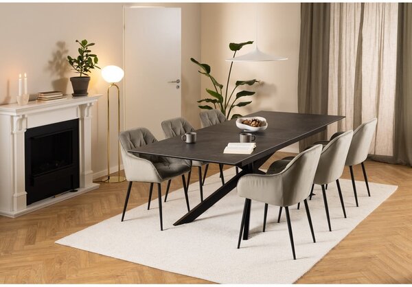 Keramický rozkládací jídelní stůl 100x240 cm Irwine – Actona