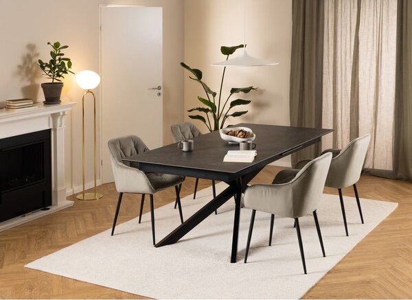 Keramický rozkládací jídelní stůl 100x240 cm Irwine – Actona