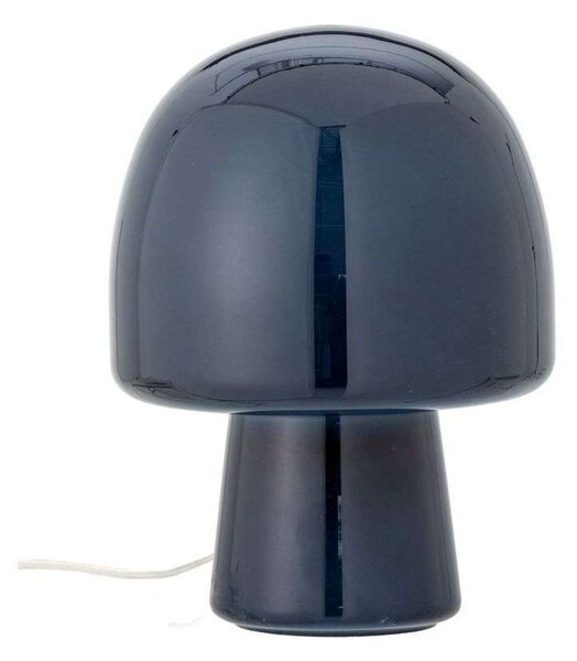 Stolní lampa Bloomingville, Modrá, Obývací pokoj, Sklo