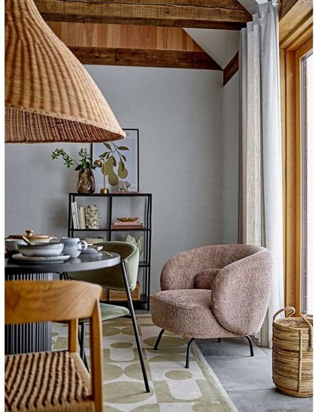 Stolní lampa Bloomingville, stmívatelné, Zlatá / mosazná, Obývací pokoj, Kov