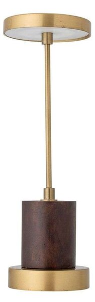 Stolní lampa Bloomingville, stmívatelné, Zlatá / mosazná, Obývací pokoj, Kov