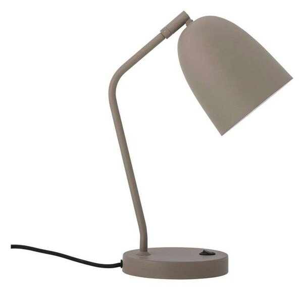 Stolní lampa Bloomingville, Šedá, Obývací pokoj, Kov