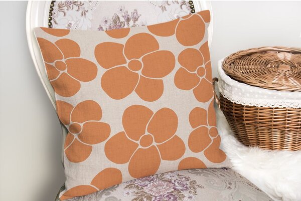 Povlak na polštář 43x43 cm Orange Meadow – Mila Home