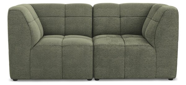 Zelená pohovka z textilie bouclé 180 cm Aloha – Makamii