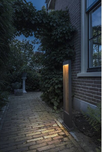 LA 1002959 FLATT POLE 100 Outdoor, stojací LED svítidlo, 3000K, IP65, antracitové/hnědé - BIG WHITE (SLV)