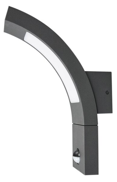 Juvia LED Venkovní Nástěnné Svítidlo s Sensor Graphite