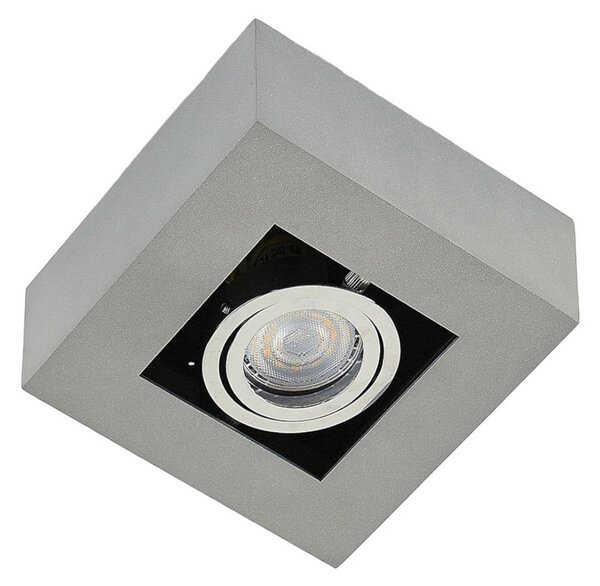 Stropní Lampa Arcchio, VINCE, stmívatelné, Šedá, Chodba, Hliník, Moderní
