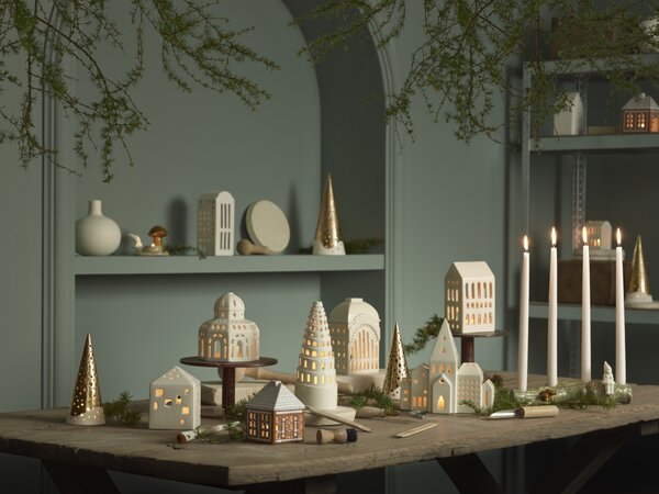 Kähler Design Svícen Urbania Gingerbread - Small KD471