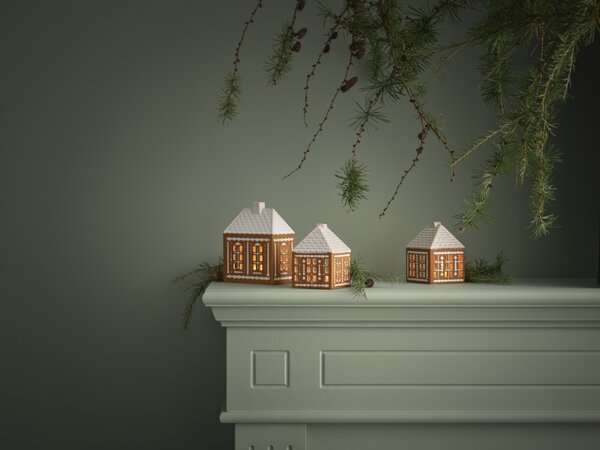 Kähler Design Svícen Urbania Gingerbread - Small KD471