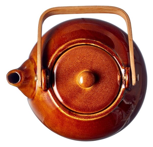 Jantarová keramická konvice na čaj se sítkem 1,2 l Gastro Amber – Bitz