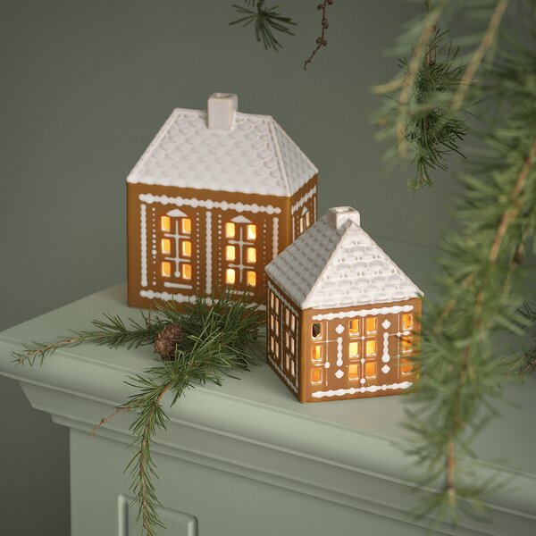 Kähler Design Svícen Urbania Gingerbread - Small KD471