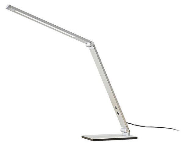 Stolní lampa Lucande, Nicano, stmívatelné, Metalická, Pracovna, Kov, Moderní
