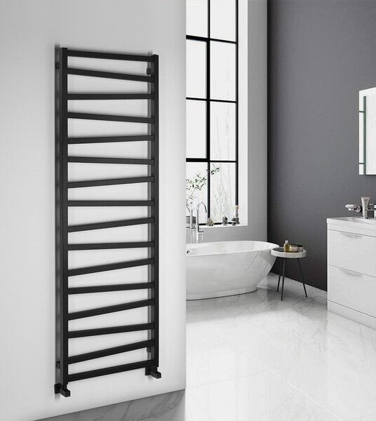 Sapho Sapho, ZIG otopné tileso 600x1810 mm, eerná mat