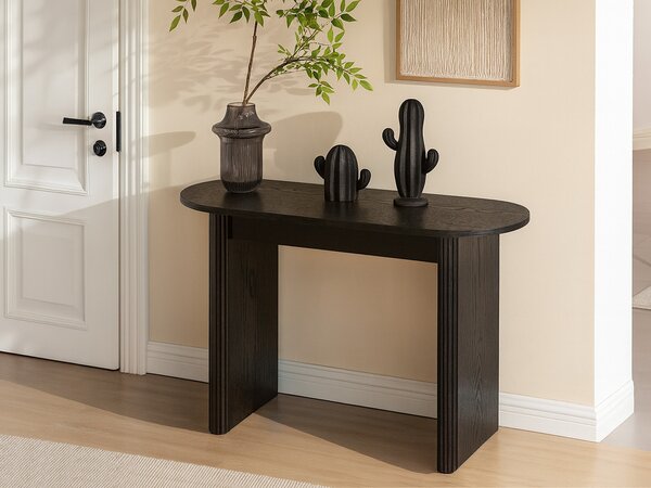 Konzolový stolek Agawes (černá). Akce -18%