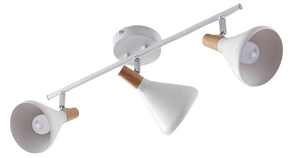 Stropní Lampa Lindby, Arina, stmívatelné, Bílá, Ložnice, Kov, Moderní