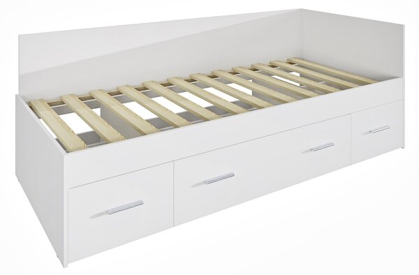 Postel RANGO (R) 90cm, s roštem a s úložným prostorem