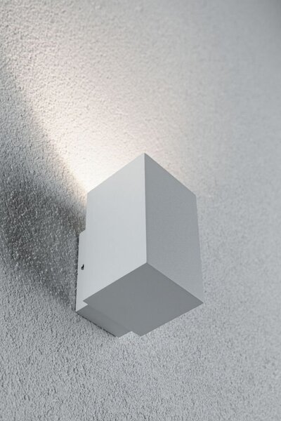 P 94329 VÝPRODEJ VZORKU - Venkovní nástěnné svítidlo Flame 1x3,8W IP44 3.000K bílá 230V - PAULMANN