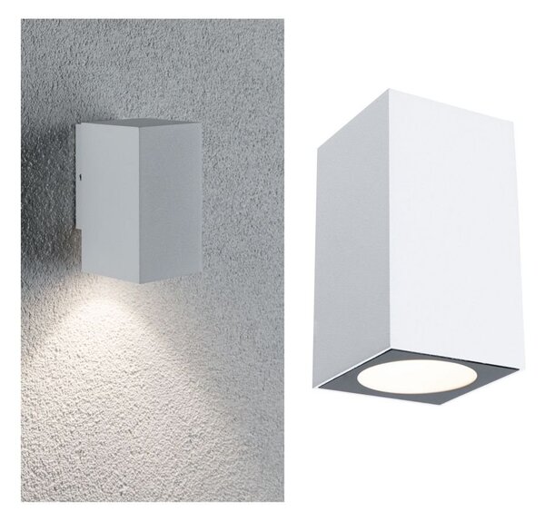 P 94329 VÝPRODEJ VZORKU - Venkovní nástěnné svítidlo Flame 1x3,8W IP44 3.000K bílá 230V - PAULMANN