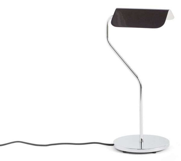 Stolní lampa HAY, Černá, Obývací pokoj, Hliník
