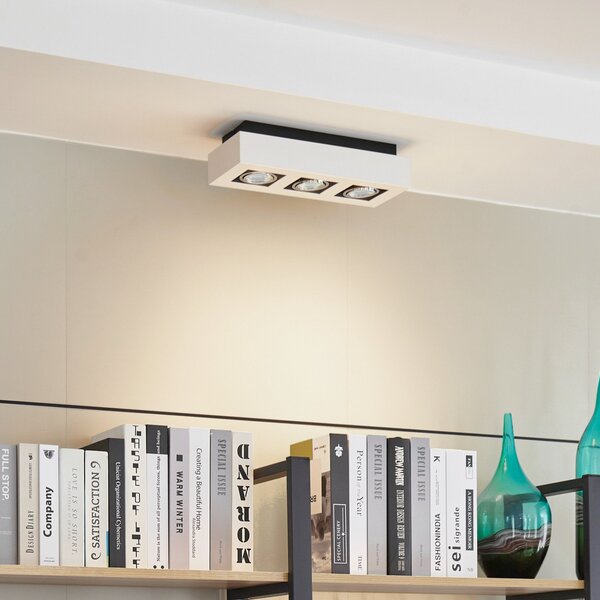 Stropní Lampa Arcchio, VINCE, stmívatelné, Bílá, Chodba, Hliník, Moderní