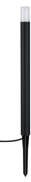 P 94537 Plug & Shine stojací svítidlo Flarea 600mm IP65 3,6W 3.000K černá - PAULMANN
