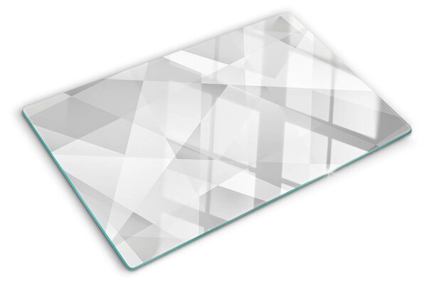 Skleněná krájecí deska Geometrie v odstínech šedé ddk-nr-wm-00005921